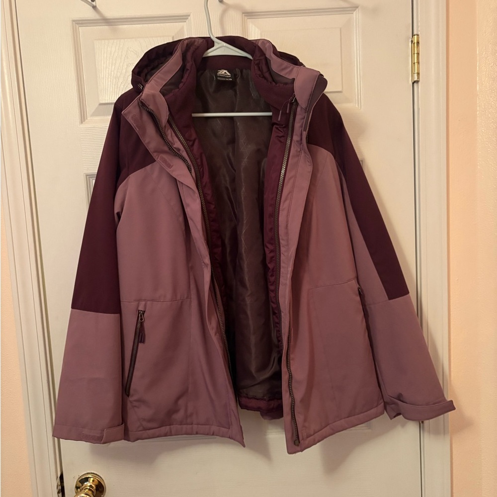 Women's Two-Tone Purple Jacket